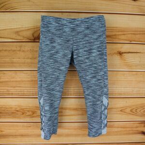 c9 by‎ Champion Activewear Capri Leggings Womens Sz M Blue Stretch Ankle Design
